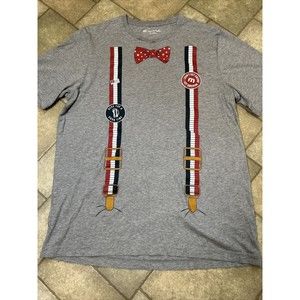 Travis Mathew T Shirt Men’s XL Patriotic Party Drinking Theme 100% Pima Cotten